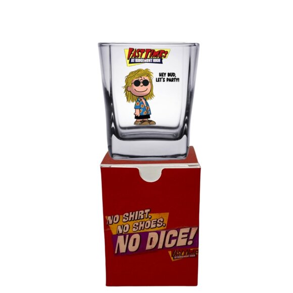 PEANUTS Versions of 80's Movies! SHOT GLASS/Matching Gift Box - Picture 7 of 16